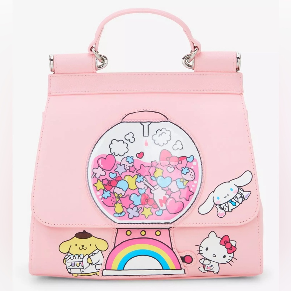 Loungefly Sanrio‎ Hello Kitty & Friends Gumball Machine Handbag BoxLunch